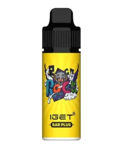 IGET BAR PLUS – BANANA ICE – 6000 PUFFS