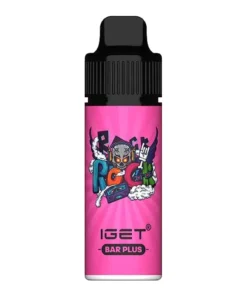 IGET BAR PLUS – STRAWBERRY WATERMELON ICE – 6000 PUFFS